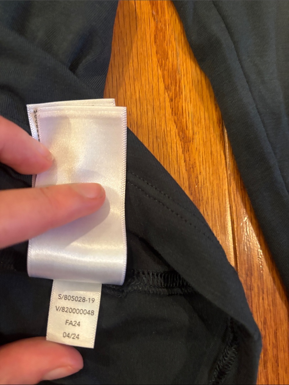 Athleta Dark Green/ Teal Move with Ease long sleeve - Picture 9 of 10